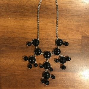 Chunky black necklace